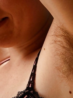 Mahonia Trimmed Hairy Brunette Pussy