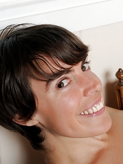 Renee Cum Filled Hairy Pussy