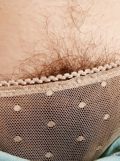 Olivia Hairy Girls Slits